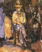 Paul Cezanne tuinman Sweden oil painting artist